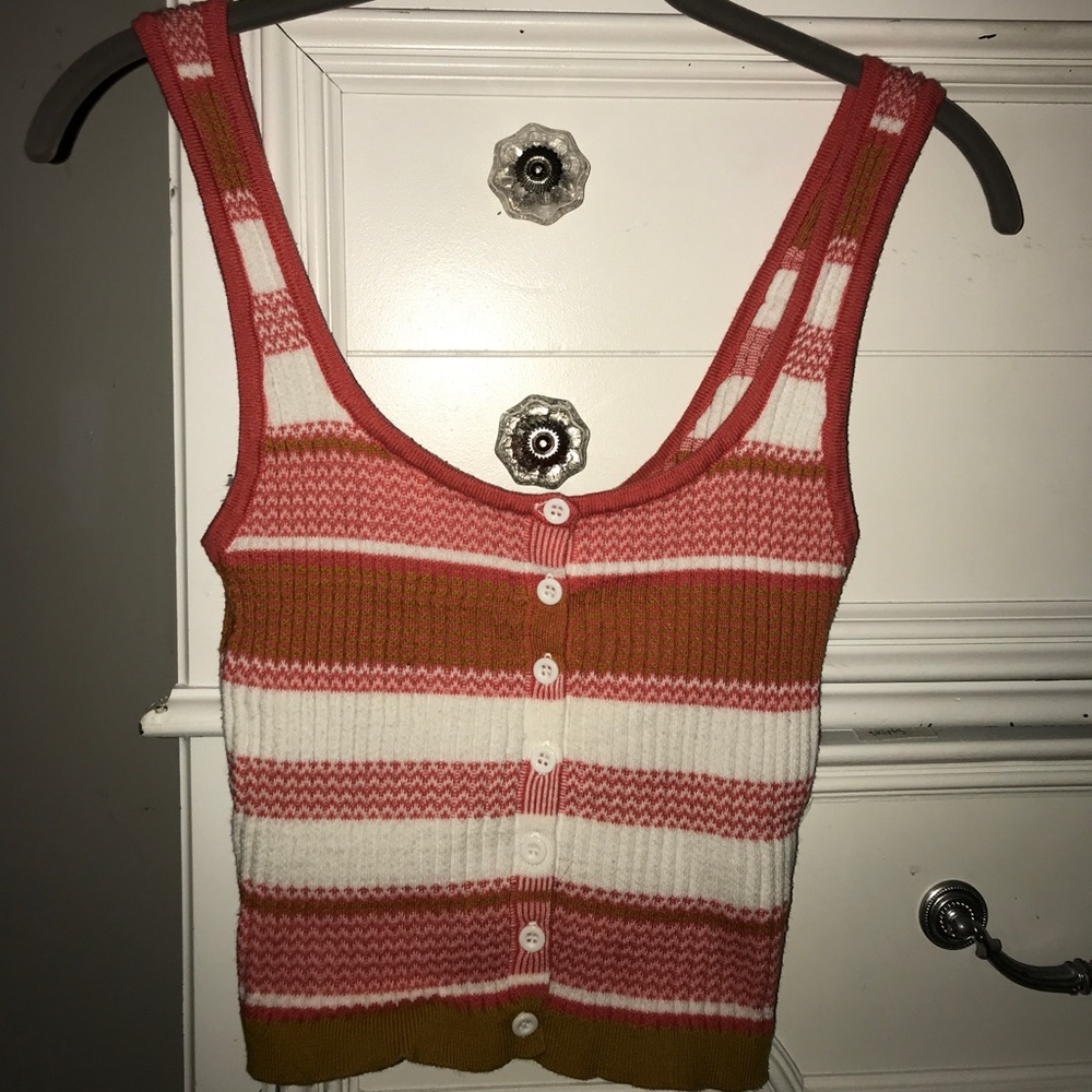 forver 21 striped small tang top